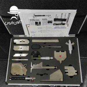 قیمت و خرید ارزان کیف بازرسی جوشکاری برند هواتک 13 تیکه