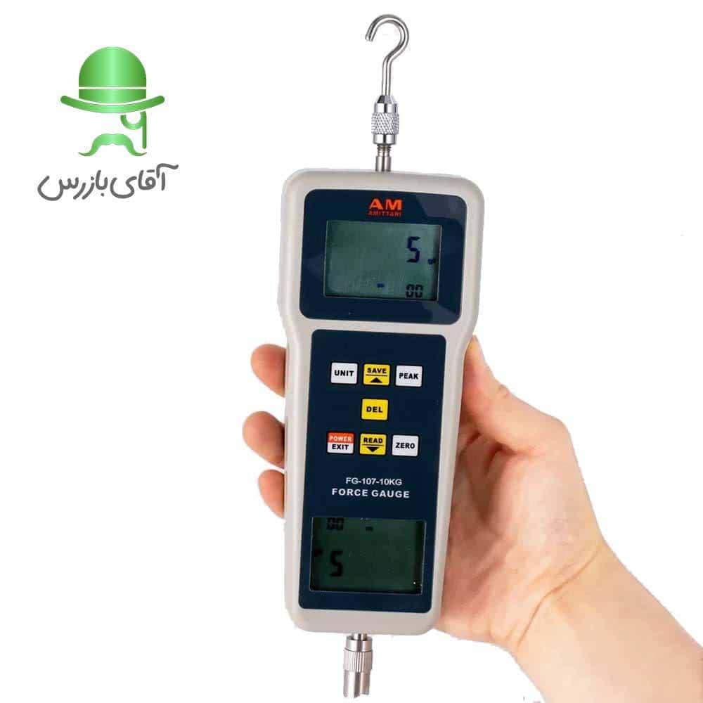 قیمت و خرید ارزان انواع نیروسنج تست باند دیجیتال Amittari FG-107
