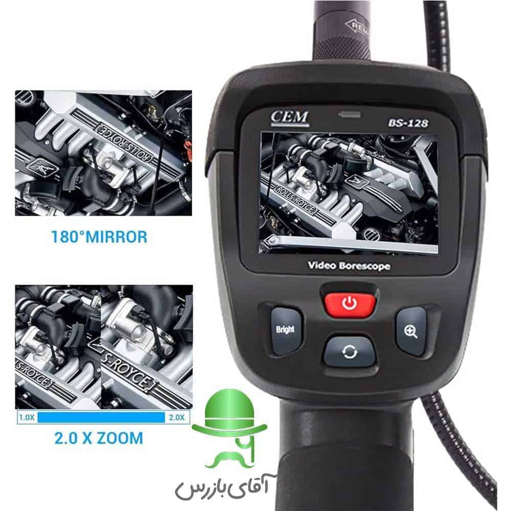 قیمت و خرید ارزان انواع ویدئو بروسکوپ دوربین بازرسی صنعتی CEM BS-128