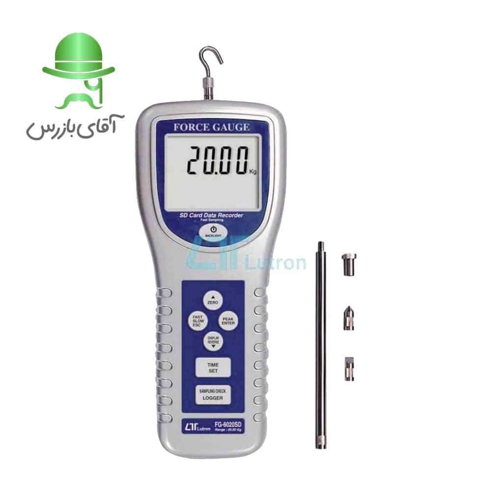 قیمت و خرید ارزان انواع نیرو سنج تست باند دیجیتال LUTRON FG-6020SD