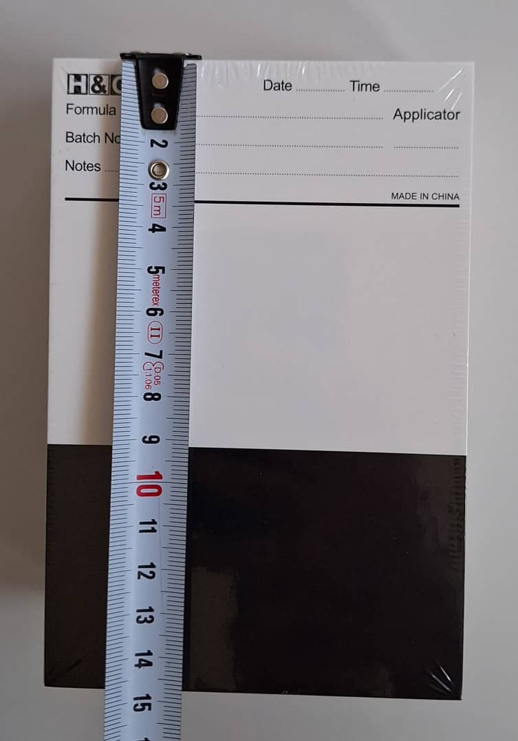 قیمت و خرید ارزان انواع کاغذ تست پوشش رنگ سیاه سفید BLACK & WHITE برند H&G