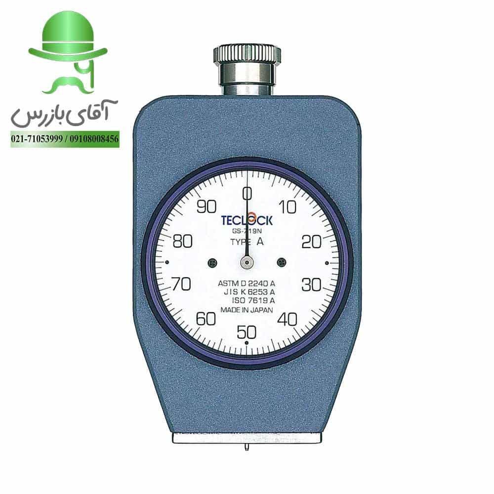 قیمت خرید ارزان سختی سنج لاستیک دو عقربه ای Teclock Shore A