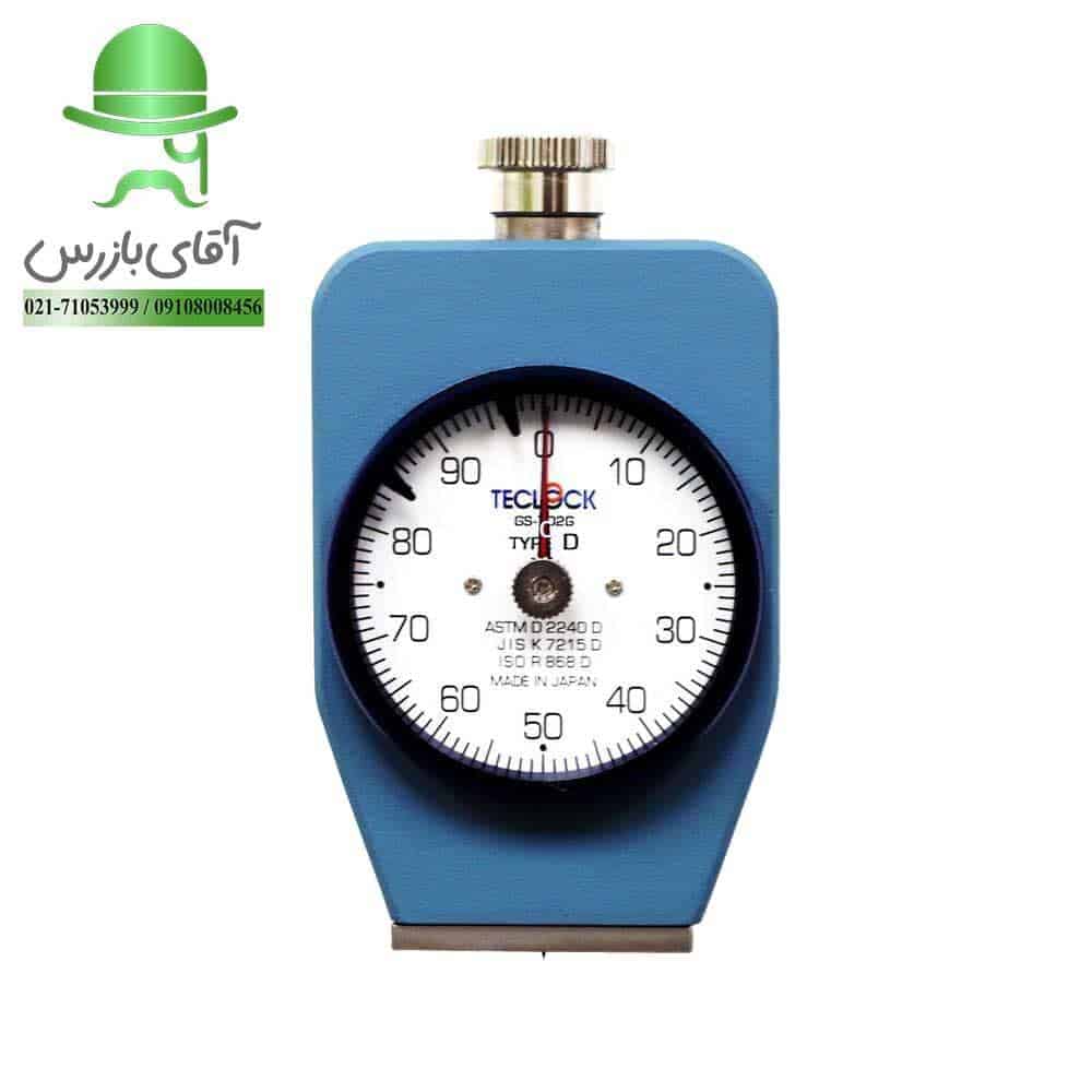 قیمت خرید ارزان سختی سنج لاستیک دو عقربه ای Teclock Shore D