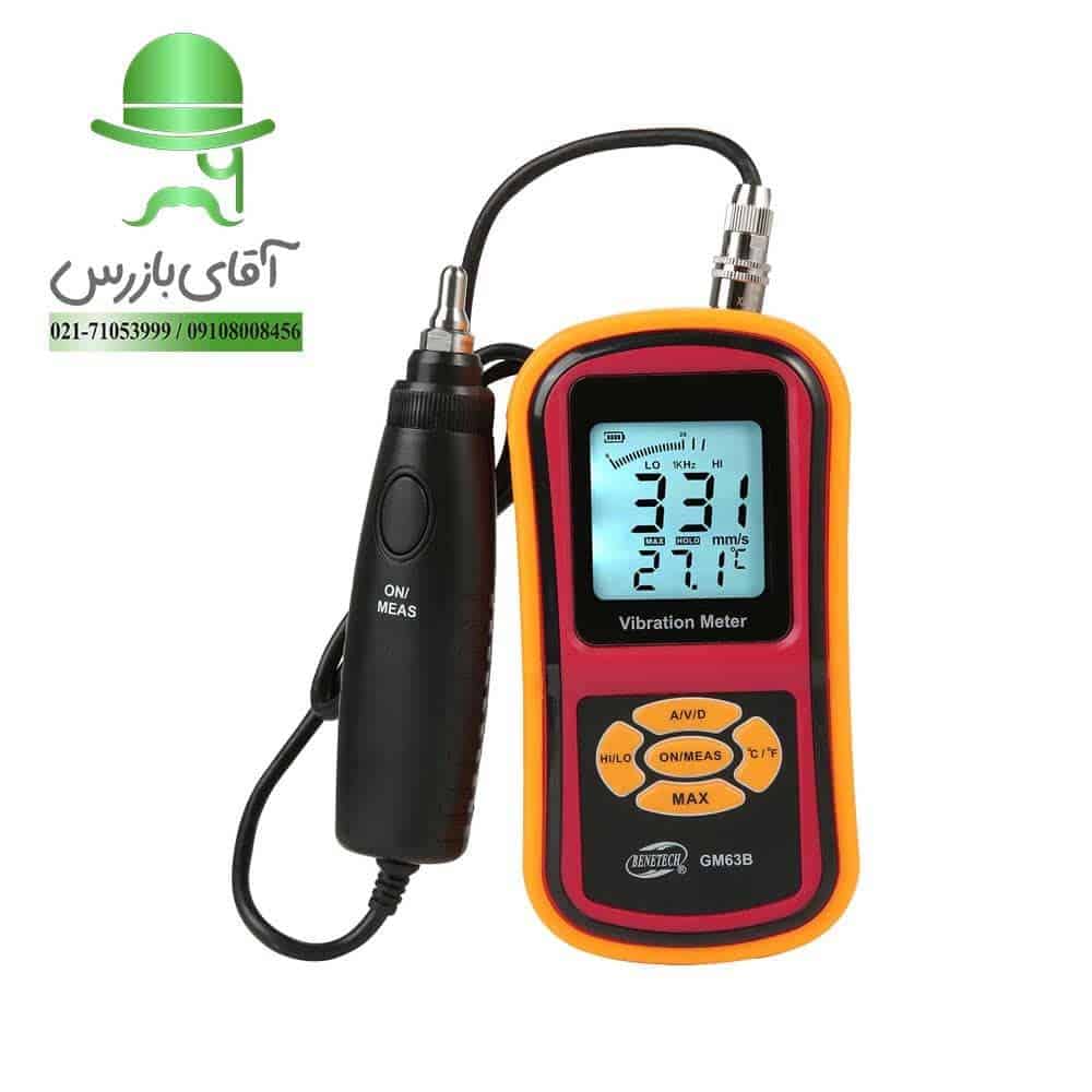 قیمت و خرید ارزان ارتعاش سنج دیجیتال بنتک BENETECH GM63b