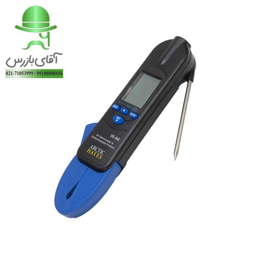 قیمت و خرید ارزان انواع ترمومتر میله ای، کلمپی و مادون قرمز IR-99
