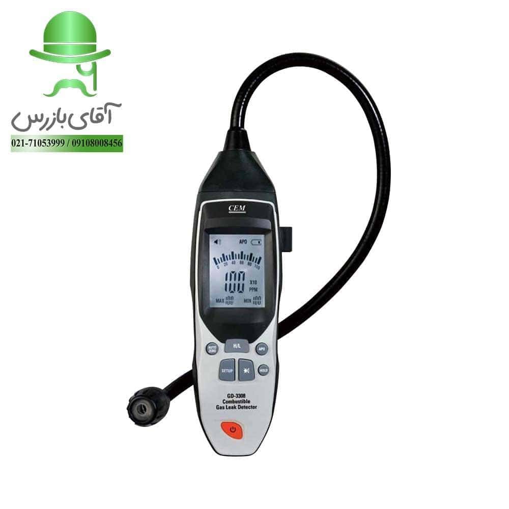 قیمت و خرید ارزان انواع نشت یاب گاز شهری CEM GD-3308
