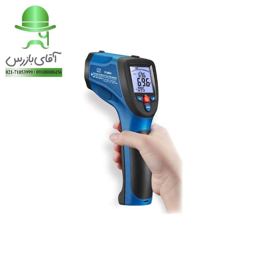 قیمت و خرید ارزان انواع دماسنج لیزری 1850 درجه DT-8868H