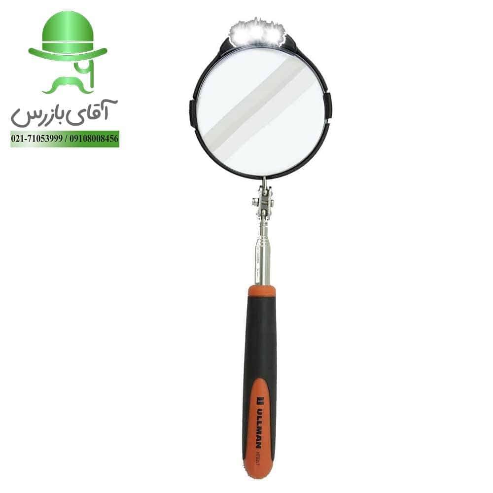 قیمت و خرید ارزان انواع آینه بازرسی جوش چراغ دار برند ULLMAN