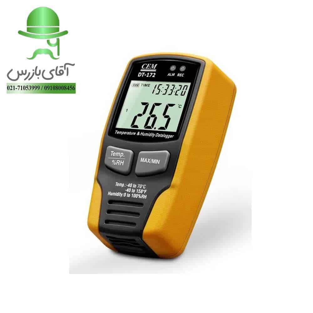 قیمت و خرید ارزان انواع دیتالاگر دیجیتال دما و رطوبت مدل CEM DT-172TK
