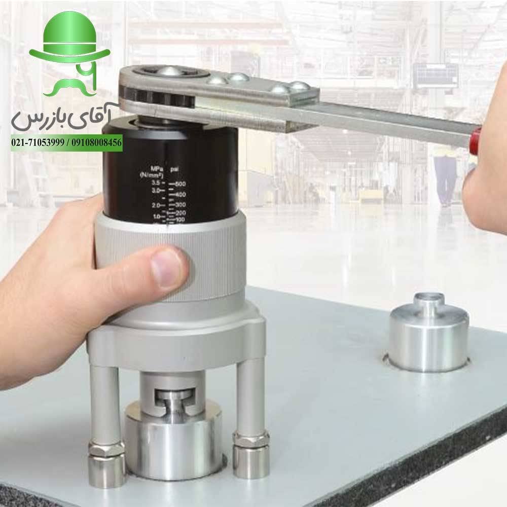 قیمت و خرید ارزان انواع پول آف تست چسبندگی رنگ الکومتر PullOff Elcometer 106