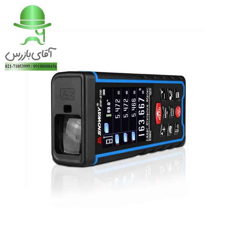 قیمت و خرید ارزان انواع متر لیزری 100 متری SNDWAY SW-100