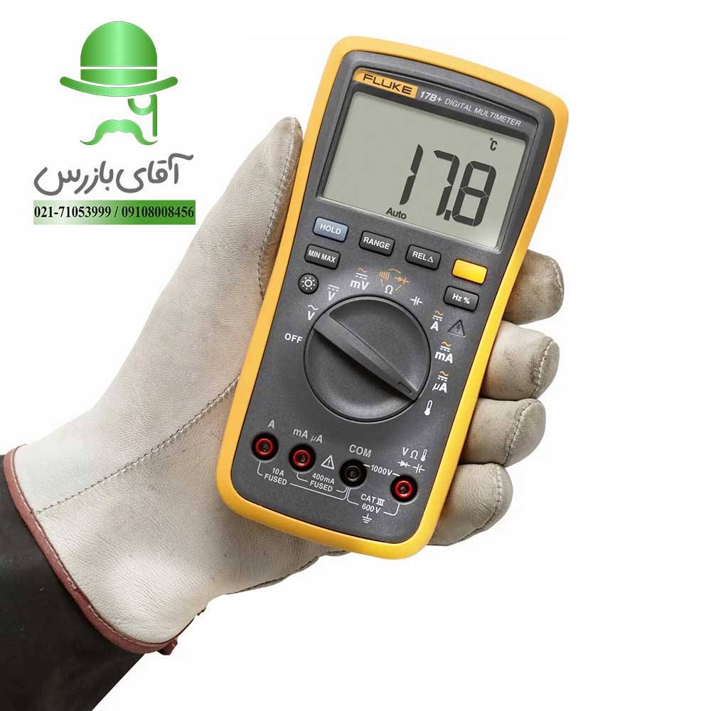 قیمت و خرید ارزان انواع مولتی متر دیجیتالی فلوک fluke 17b plus